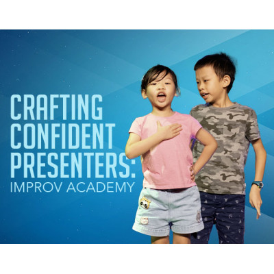 Crafting Confident Presenters Improv Academy - June Holiday Workshops 2024 - 3-hr Workshop