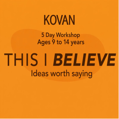 This I Believe For Ages 9 to 14 at Kovan