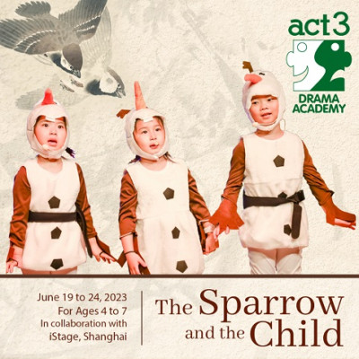 June Holiday Workshops 2023 at Cairnhill - The Sparrow and The Child